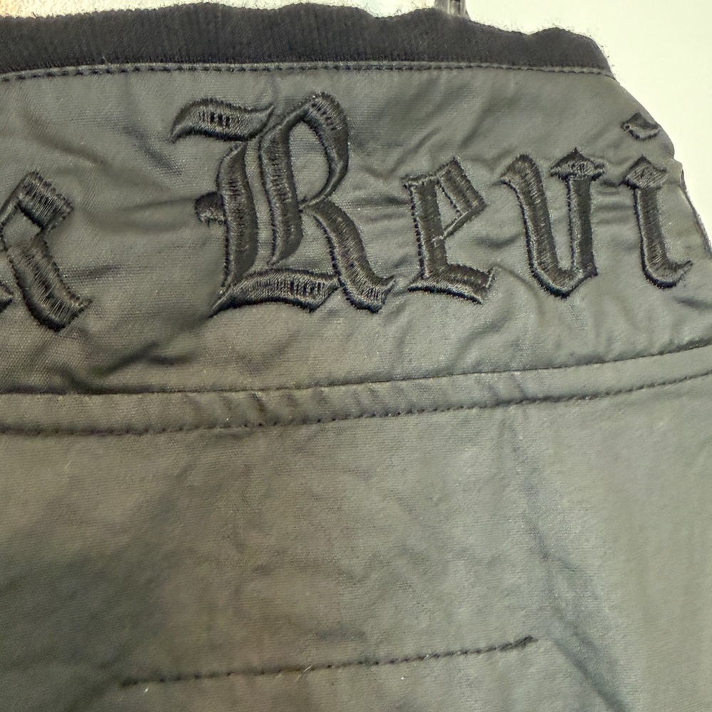 Rock Revival XXL Black Military Gothic Jacket Fleur De Lis 100% Proceeds Donated - Picture 13 of 16